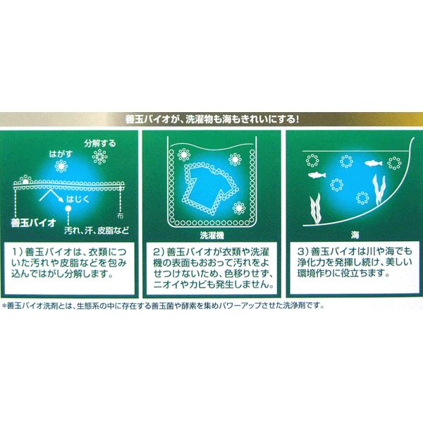 欠品中。納期全くの未定】善玉バイオ洗剤浄(JOE) 1.3Kg : グットライフ