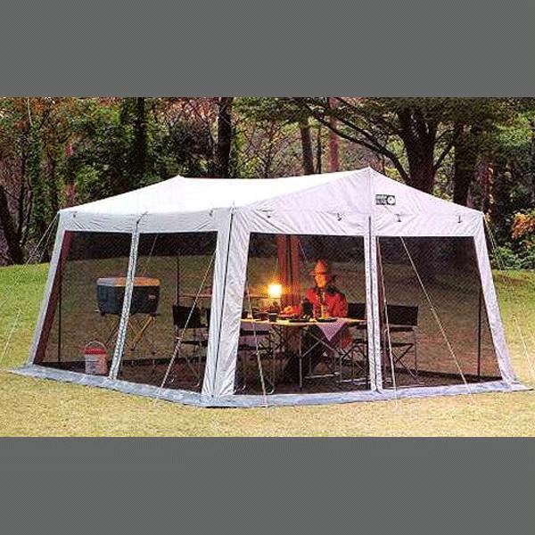 アウトドア　CAPTAIN STAG【メッシュタープセット】購入時17,800円 欠品中納期未定】メッシュタープテント 大型タイプ 350×380cm 側面