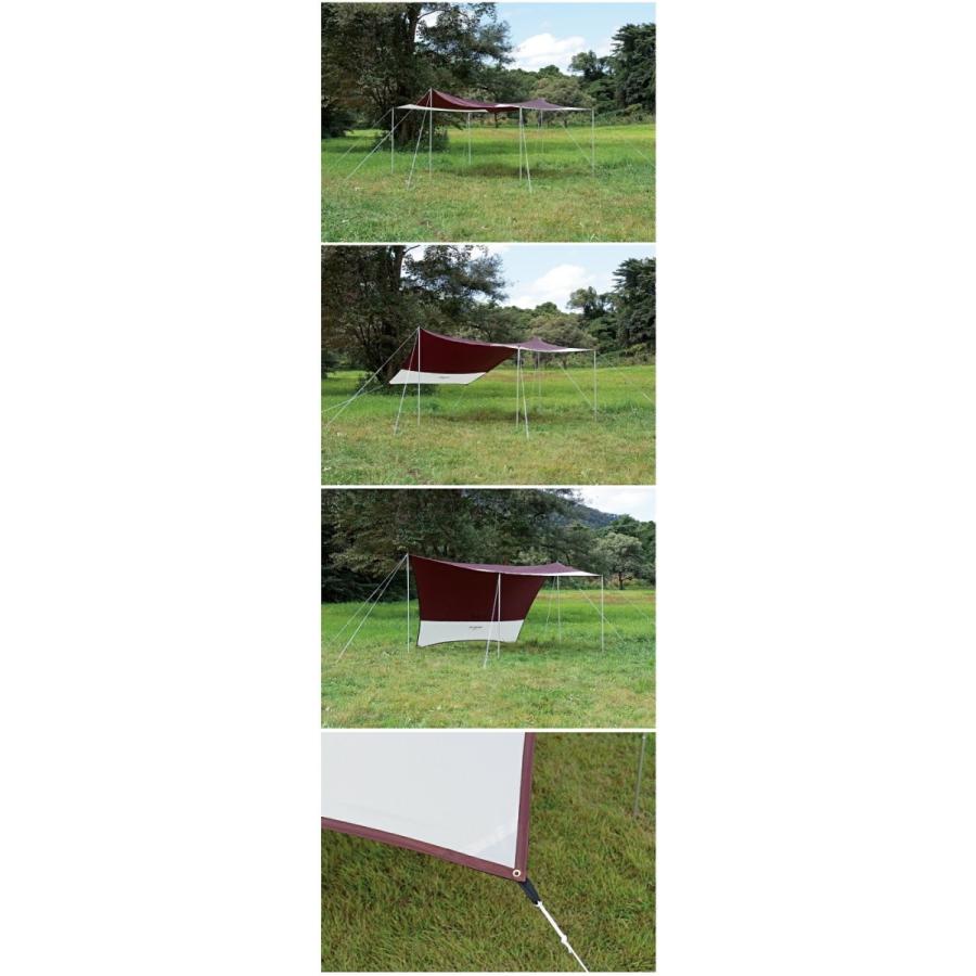 CAPTAIN STAG（キャプテンスタッグ） テント タープ 組合せ セット 4~5