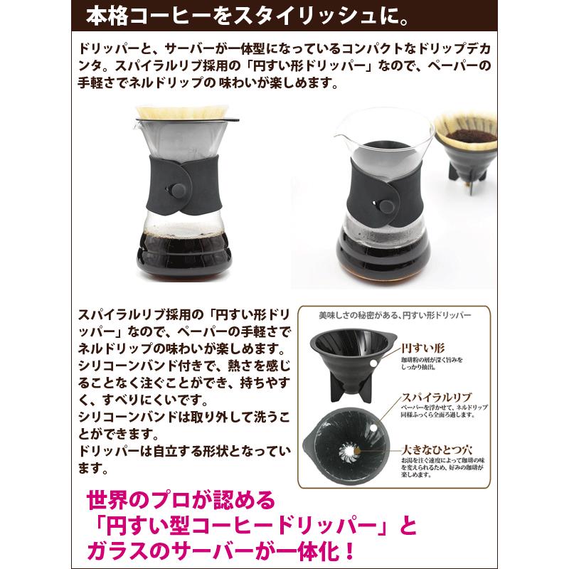 HARIO（ハリオ） V60 ドリッパー&サーバー一体型 ドリップデカンタ [1