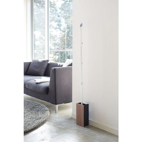 凜 フローリングワイパースタンド リン ブラウン 掃除道具 収納