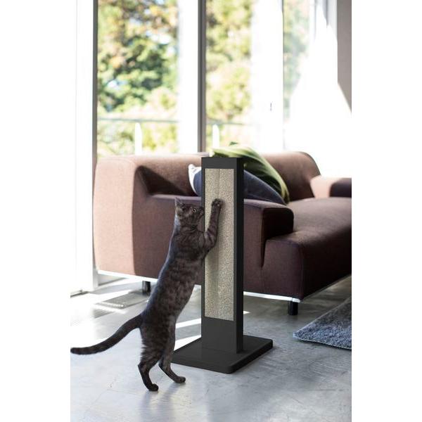 山崎実業　猫の爪とぎスタンド タワー tower ブラック ZK-TW I BK 4213｜goodlifeshop｜05