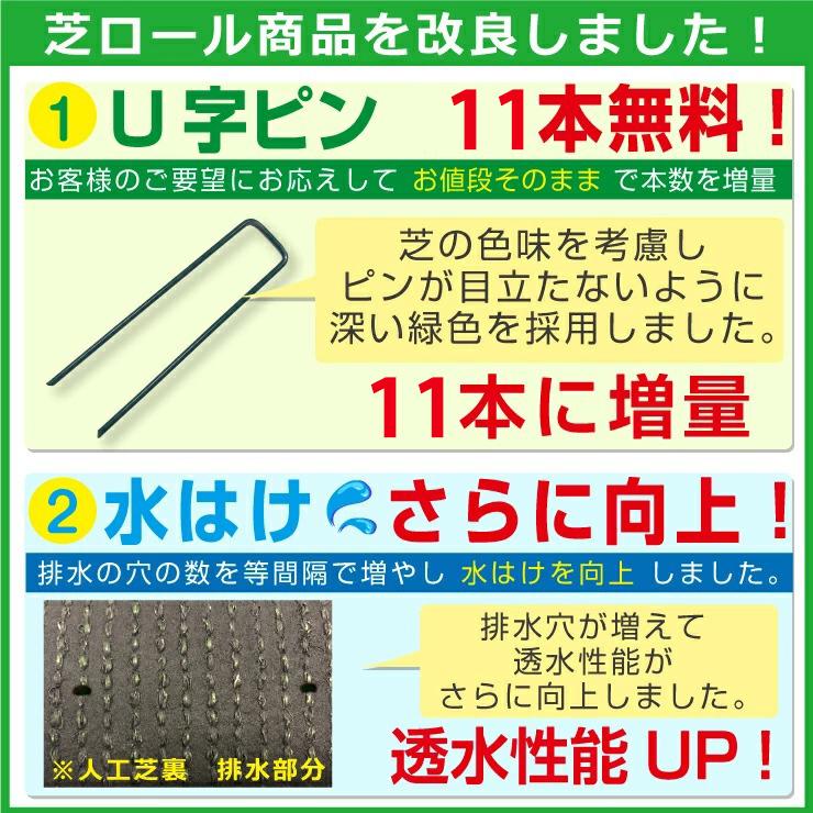 人工芝 ロール diy 芝生マット リアル人工芝生 1m×5m 芝丈 30mm 庭 ベランダ ガーデニング U字ピン11本付 | Good Life Wood | 12