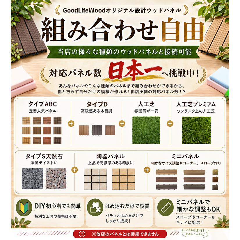 Good Life Wood（グッドライフウッド） ウッドデッキ 人工木 diy 人工