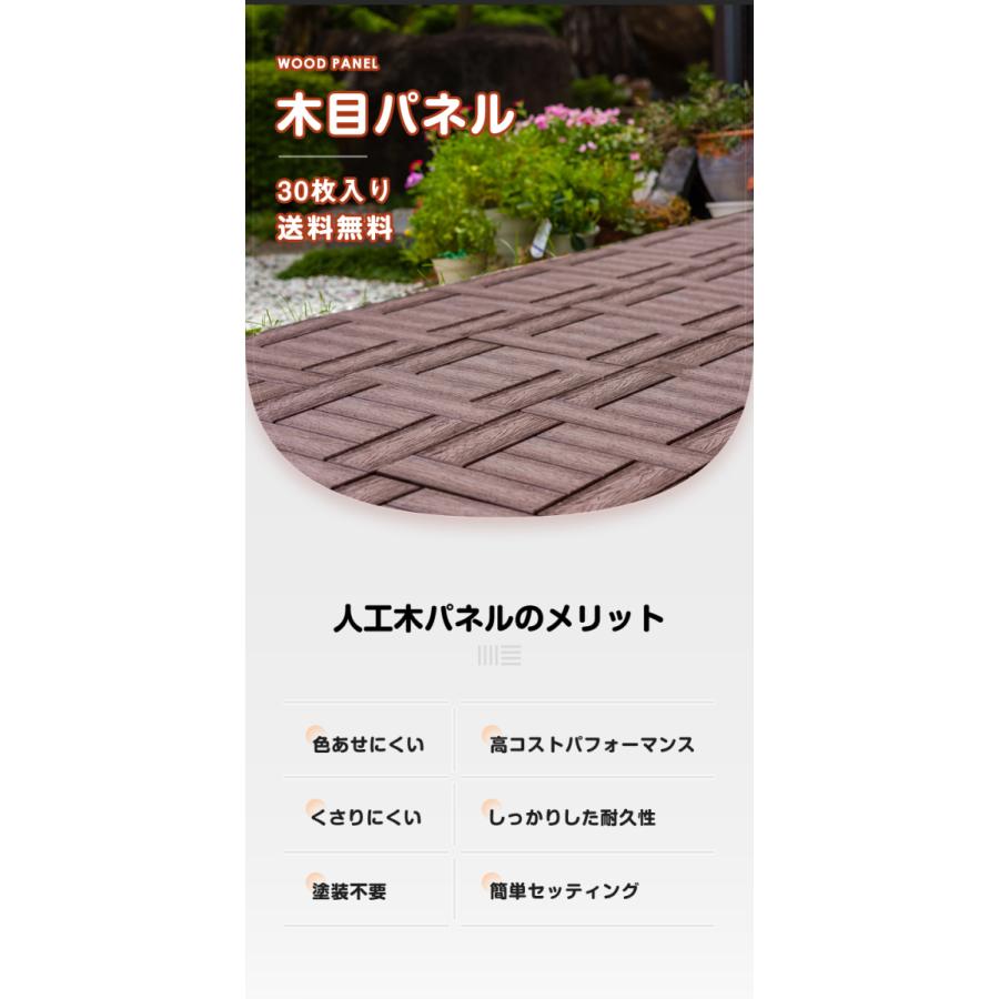 人工木 ウッドパネル 30枚セット タイプZ タイプY 人工木材 ウッドデッキ タイプW ベランダ タイプQ グッドライフウッド 樹脂 人工木 ウッドパネル 30枚セット タイプZ タイプY 人工木材 ウッドデッキ タイプW ベランダ タイプQ グッドライフウッド 樹脂