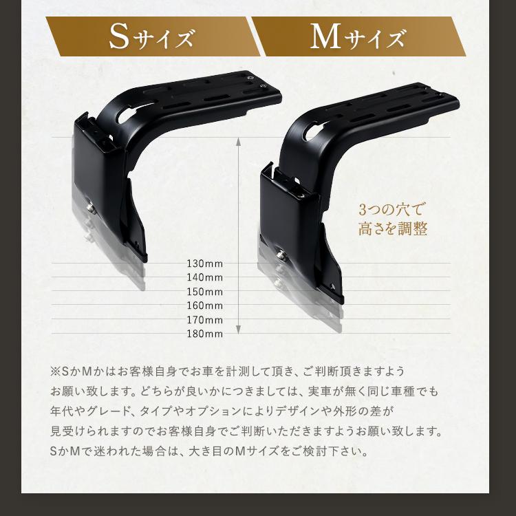 RIDEーFiELD レインガーター専用 接続用ブラケット1個単体販売 SML 