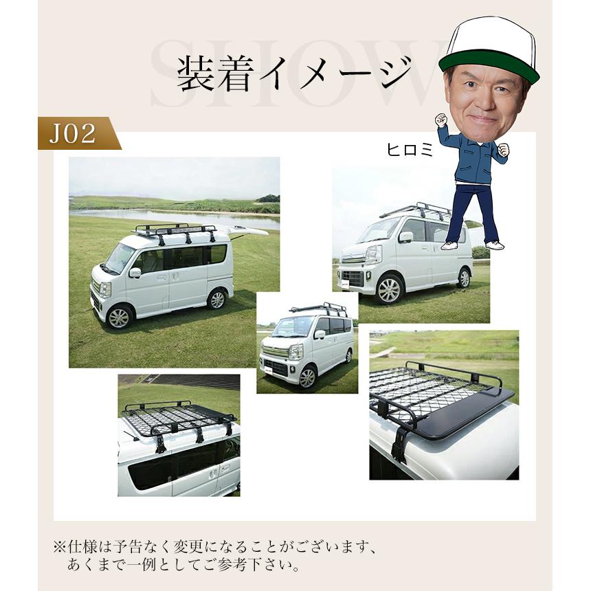 RIDEーFiELD ルーフラック ルーフキャリア ルーフバスケット J02 RIDEーFiELD ルーフラック ルーフキャリア ルーフバスケット J02
