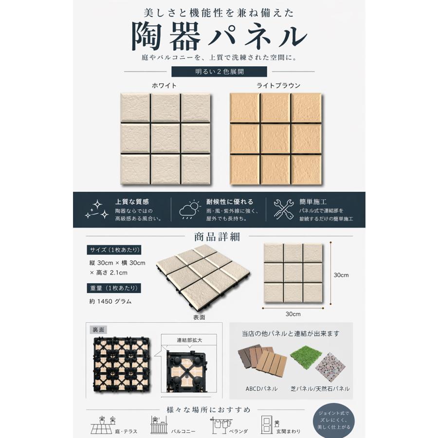Good Life Wood（グッドライフウッド） 陶器パネル diy タイル