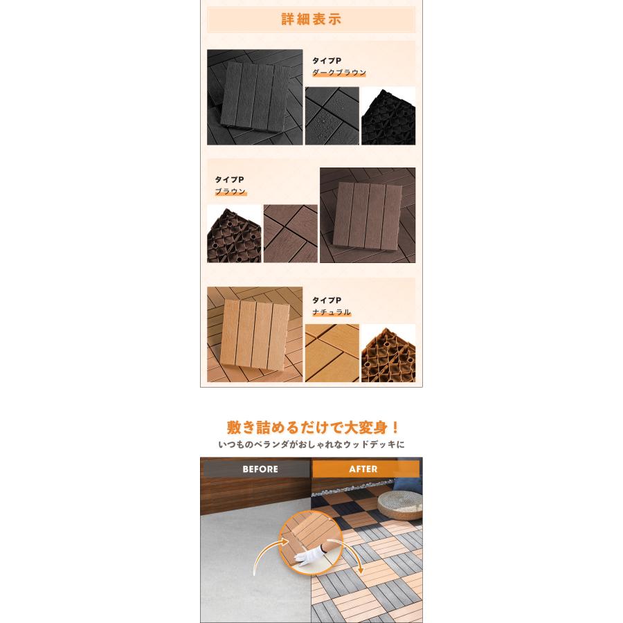 Good Life Wood（グッドライフウッド） デッキパネル 木目風パネル diy 