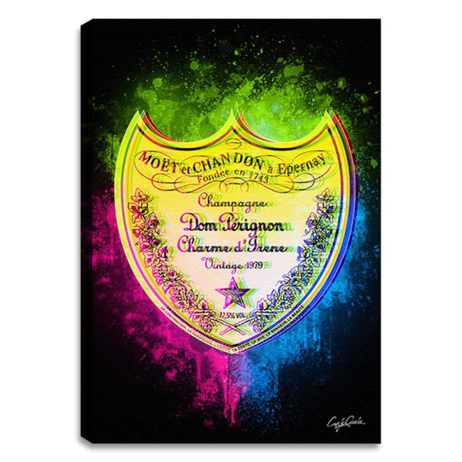 Craig Garcia Dom Perignon アートパネル キャンバスアート ブランド オマージュ ドンペリニヨン P6 クレイグ
