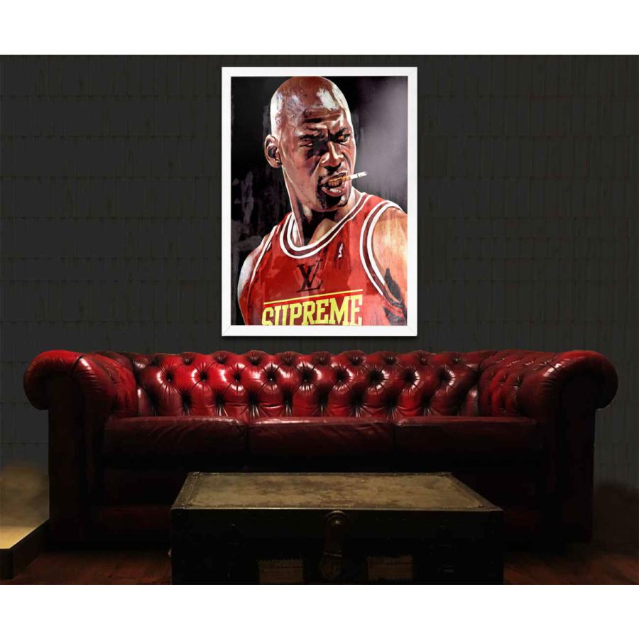 Star Design ポスター A1サイズ アートポスター Michael Jordan ポップアート #wb258｜goodlight｜02