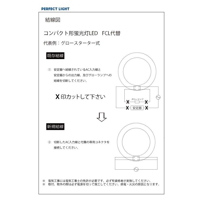 GOOD FCL15L1D FCL32W形 32W相当 電球色 電源内臓_1