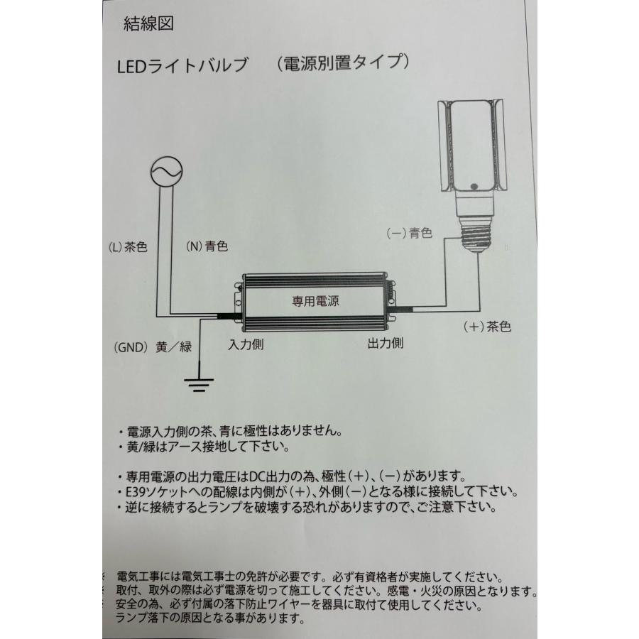 GOOD CWLDTS60W50K330E39V3 水銀灯250W形 250W相当 コーウェル コーン型 昼白色 電源付き（別置型） |  | 01