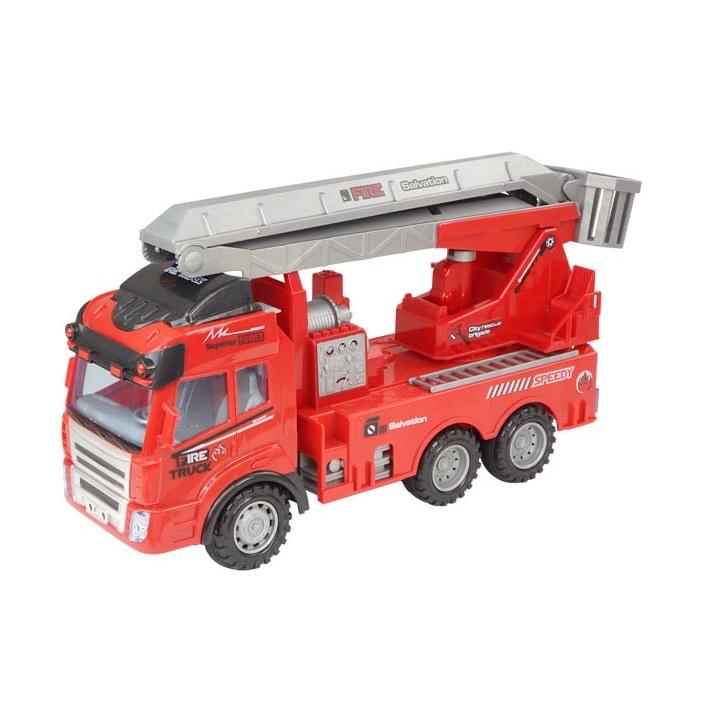 Rc Big 働くクルマ ミキサー車 はしご消防車 ダンプカー 本物 ラジコン カー R コントローラー おもちゃ C ギミック 子供 フルファンクション 工事現場 玩具