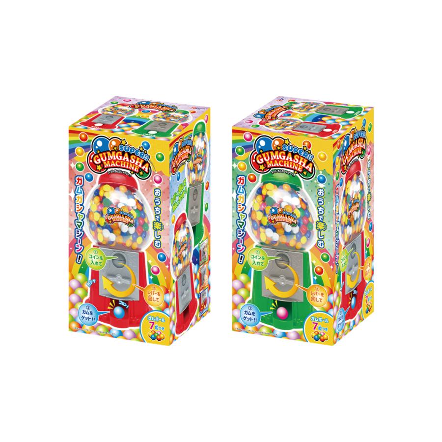 単品購入より850円お得！ 本体 ＆ 3袋 セット 】SUPER!! ガム ガチャ