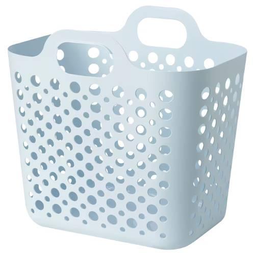 イケア（IKEA） SLIBB フレキシブルランドリーバスケット, ブルー, 24