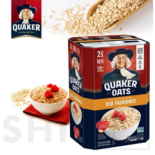 QUAKER クエーカー オートミール オールドファッションスタイル  4.52kg（2.26kg×2袋)×2個（446586）目玉商品｜goodmall-japan｜02