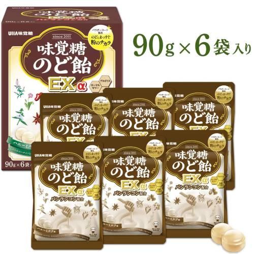 UHA 味覚糖のど飴EXα 90g x 6｜goodmall-japan｜02