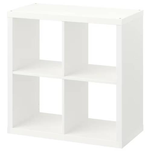 イケア（IKEA） KALLAX シェルフユニット ホワイト 77x77 cm同梱不可