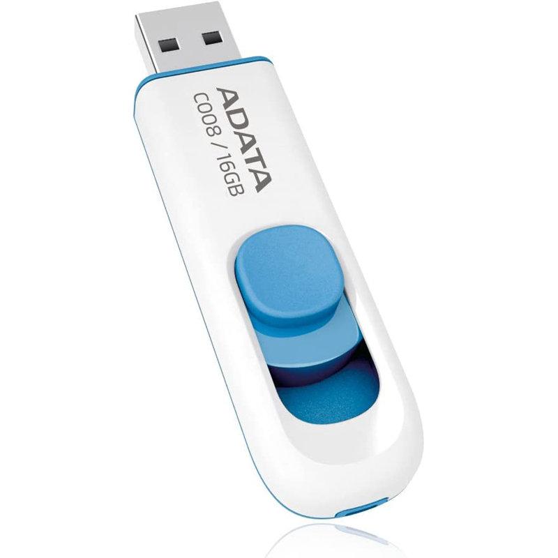 「2本セット」 USBメモリ 16GB 5年保証 USB2.0 スライド式 AC008-16G-RWE USB A-DATA｜goodmedia-wholesale｜02