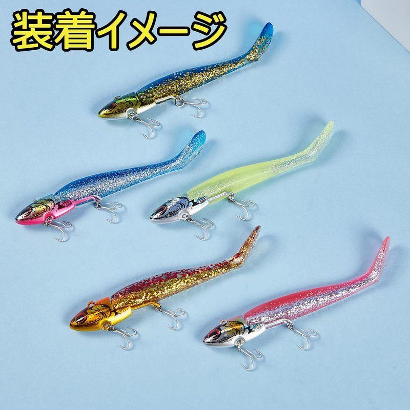 超人気高品質 16g ワーム ジグヘッド ルアー シーバス 青嵐ルアー 22g Sr S 集魚力 シャッドワーム エビ匂い 予備ワーム付き セット 28g ワーム Www We Job Com