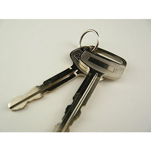 二重リング キーリング 内径15ミリ 20個 : goodplace - 通販 - Yahoo
