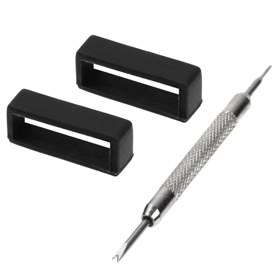 人気 2個セット ウレタン 腕 時計 バンド ベルト用 ループ 遊環 交換