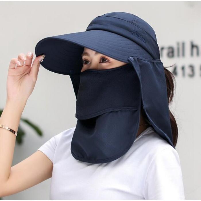 つば広帽子 レディース  日焼け止め UVカット 一部即納 折りたたみ ホコリよけ ガーデニング帽子 着脱可能 日焼け止め 紫外線対策 日よけ帽子 遮光 |  | 12