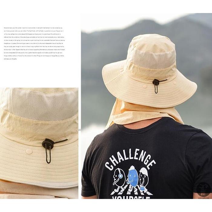 日よけ 帽子 日焼け止め  サファリーハット UVカット 紫外線対策 花粉症 メンズ レディース 折りたたみ |  | 20