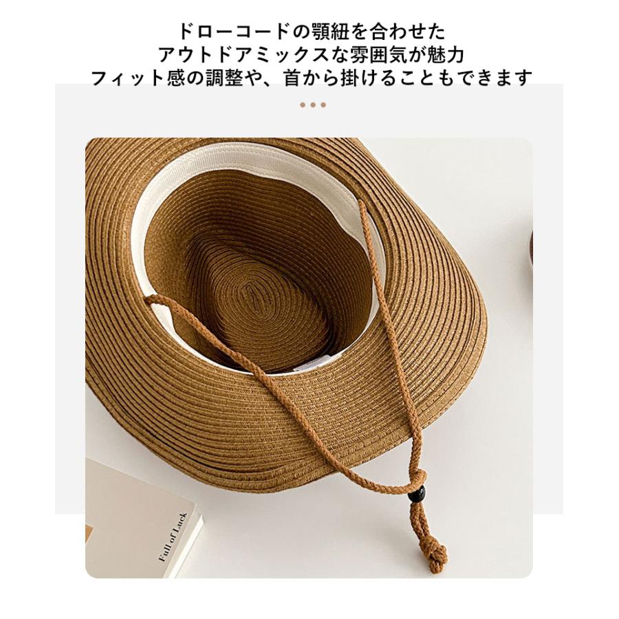 麦わら帽子 メンズ レディース 農作業 一部即納 帽子 ストローハット つば広 ガーデニング 日よけ ゴルフ 釣り UV対策 |  | 18