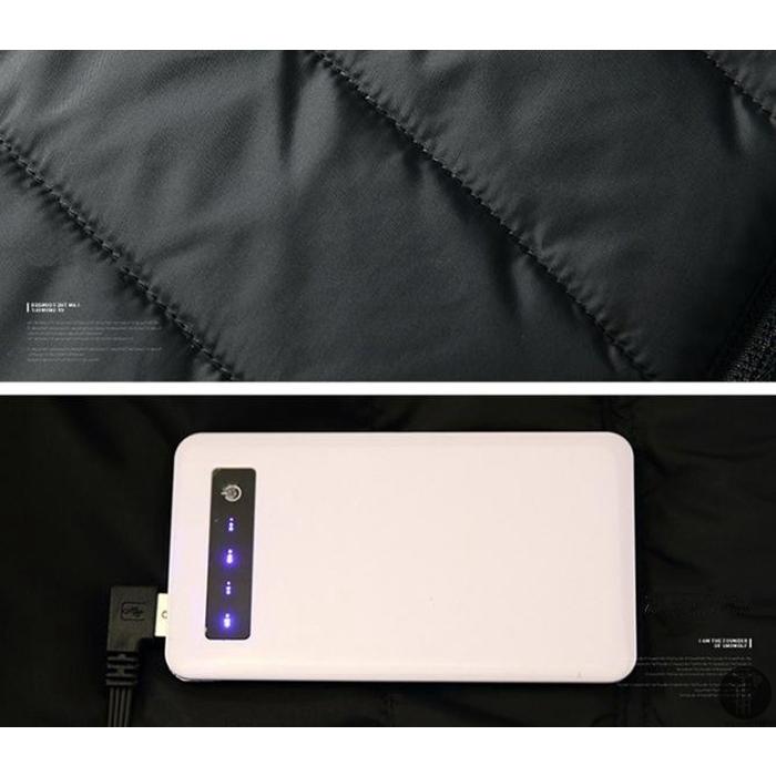 ヒーターベスト 電熱ベスト ヒートウォーム ヒーター付き 3段温度調整 あったかインナー 防寒インナー 極暖 ジャケット USB 加熱 洗濯可 秋冬今話題 |  | 19