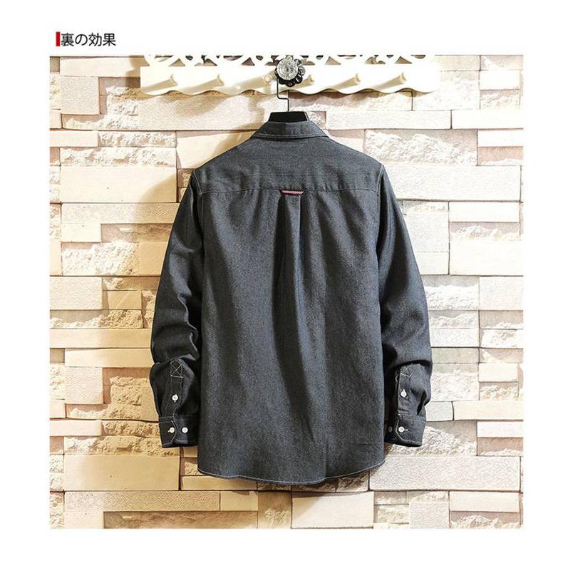 デニムシャツ メンズ 長袖 長袖シャツ ウエスタンシャツ ウォッシュ加工 デニム 生地 カジュアル |  | 06
