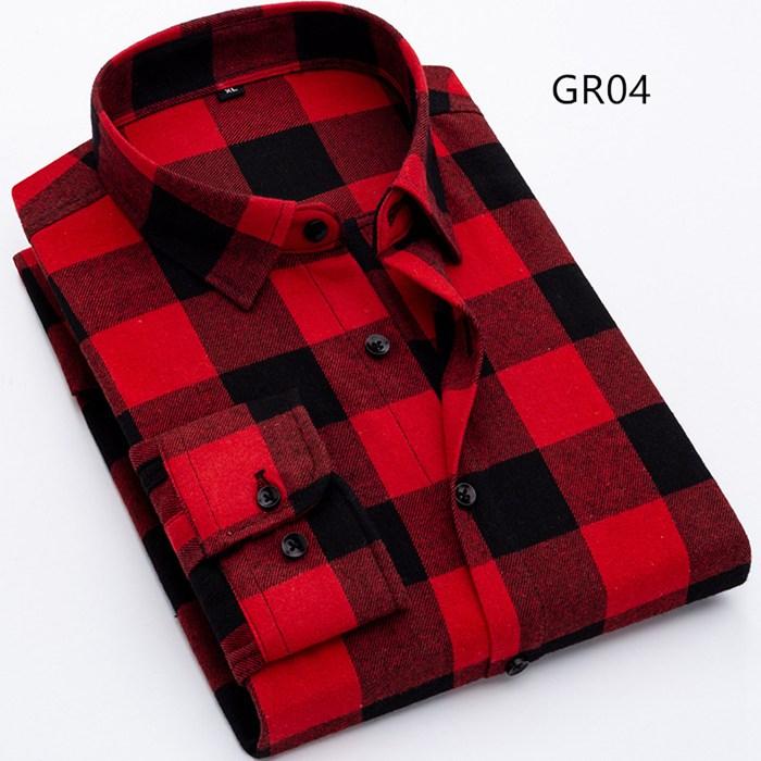 チェックシャツ 開襟シャツ カジュアルシャツ メンズ ネルシャツ チェック柄 長袖シャツ 服 お洒落 リラックス カジュアル 通勤 |  | 15