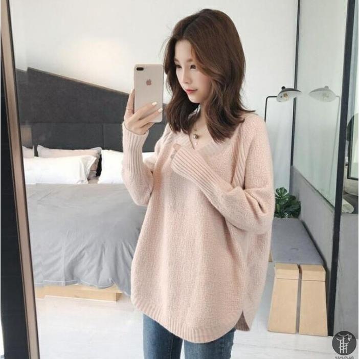 ニットセーター ニット Vネック レディース トップス スリット入り 薄手 長袖 コート 羽織り 女性 ゆったり |  | 17