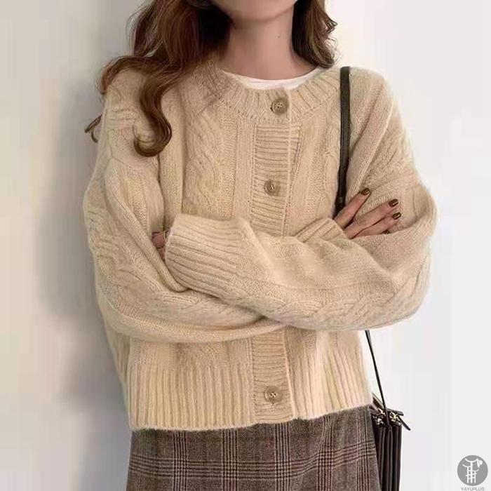 カーディガン ニットカーディガン レディース ニット トップス アウター 長袖 秋冬 |  | 03