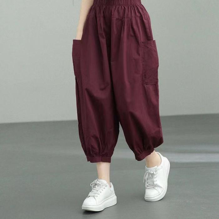 サルエルパンツ ゆったり 9分のズボン 高腰ランタンズボン着痩せ レディース 無地 春夏 ボトムス 美脚 おしゃれ カジュアル 夏物 夏服 |  | 06