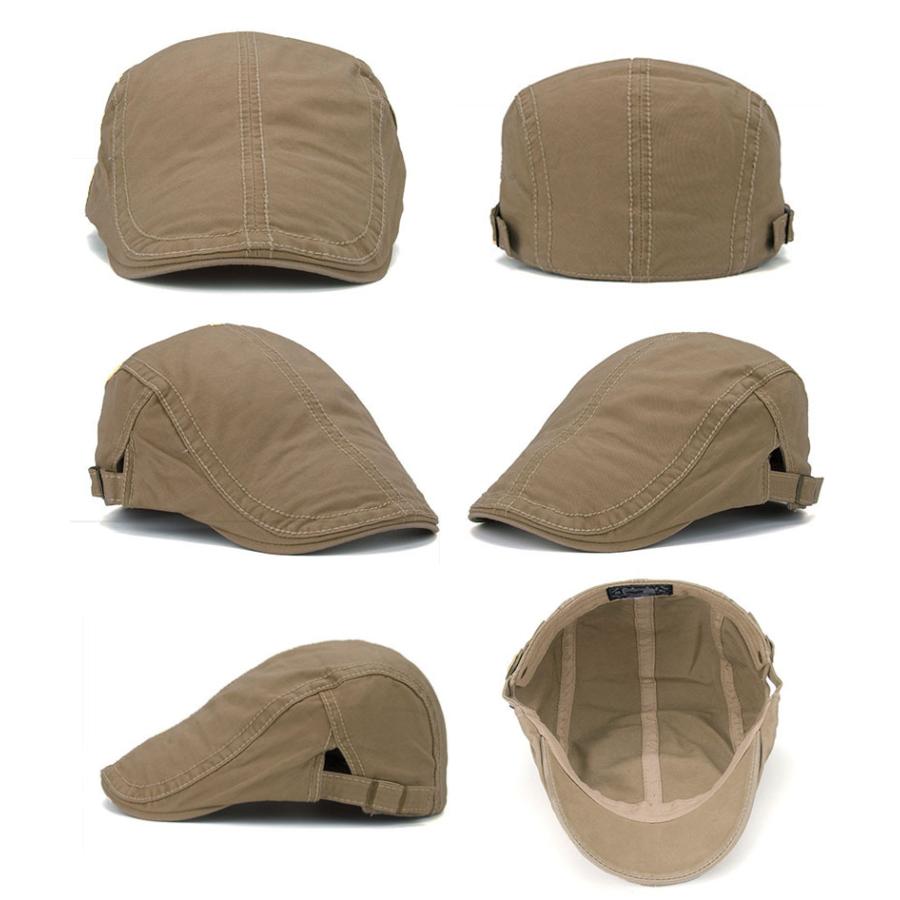 帽子 メンズ ハンチング ハット 綿 ハンチング帽 シンプル ハンチングキャップ 無地 キャスケット ファッション小物 |  | 10