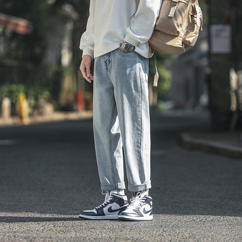 デニム ジーンズ デニムパンツ アンクルパンツ メンズ バギー パンツ 夏服 夏 ゆったり カジュアル 無地 リラックス カッコイイ おしゃれ Chaosy08 Goodplus グッドプラス 通販 Yahoo ショッピング