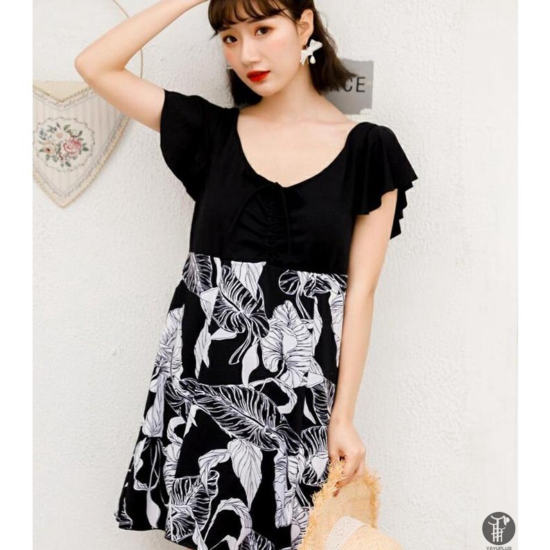 ワンピース 水着 レディース 体型カバー 20代 30代 40代 50代 ママ水着 オールインワン 大きいサイズ 温泉 海水浴 水泳 代引不可 |  | 09