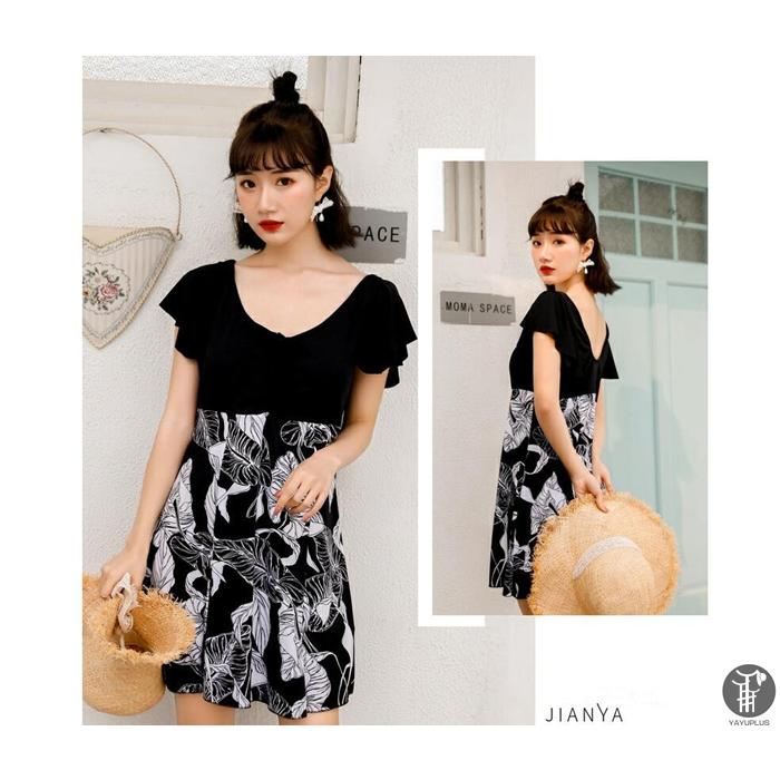 ワンピース 水着 レディース 体型カバー 20代 30代 40代 50代 ママ水着 オールインワン 大きいサイズ 温泉 海水浴 水泳 代引不可 |  | 10