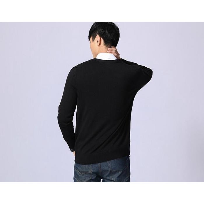 カーディガン メンズ カーデ 秋 トップス ニットカーディガン ニット ビジネス 冷房対策 Vネック 無地 長袖 柔らか 代引不可 |  | 11