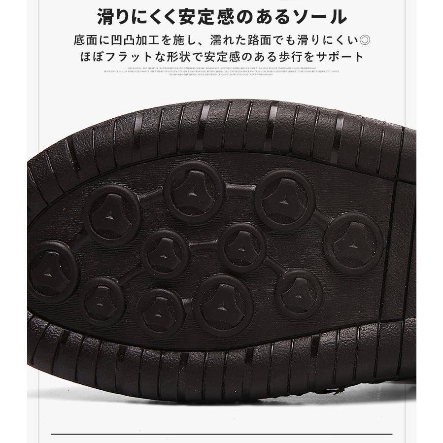 ビーチサンダル 本革 サンダル メンズ スポーツサンダル コンフォート