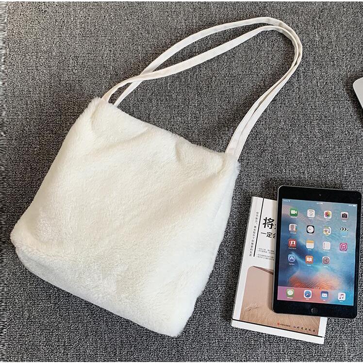ショルダーバッグ ファー トートバッグ カバン レディース 無地 ファーバッグ レディースカバン ふわふわ 肩掛け もこもこ 可愛い 秋冬 代引不可 |  | 12