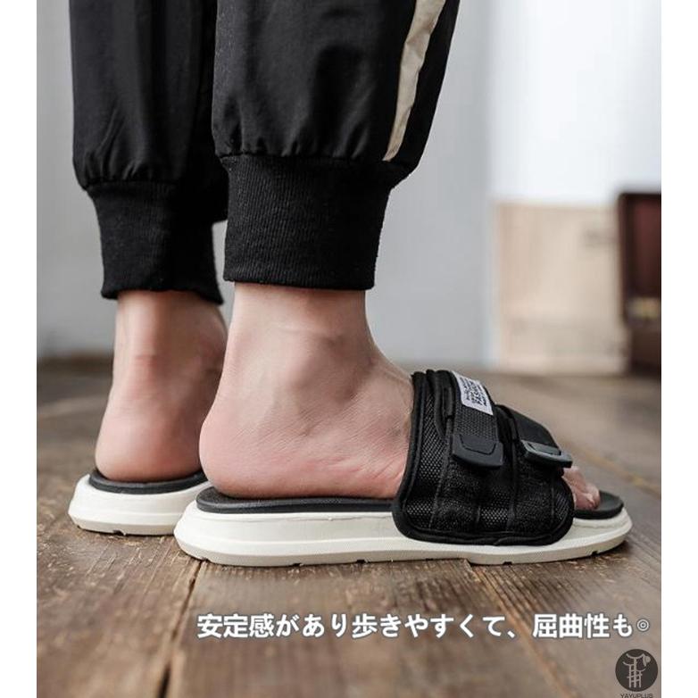スポーツサンダル サンダル 厚底 レディース メンズ 男女兼用 調整 ベルクロサンダル 軽量 フラット お揃い 歩きやすい 代引不可 |  | 12