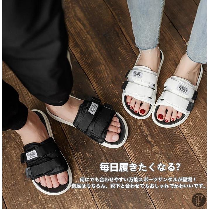 スポーツサンダル サンダル 厚底 レディース メンズ 男女兼用 調整 ベルクロサンダル 軽量 フラット お揃い 歩きやすい 代引不可 |  | 08