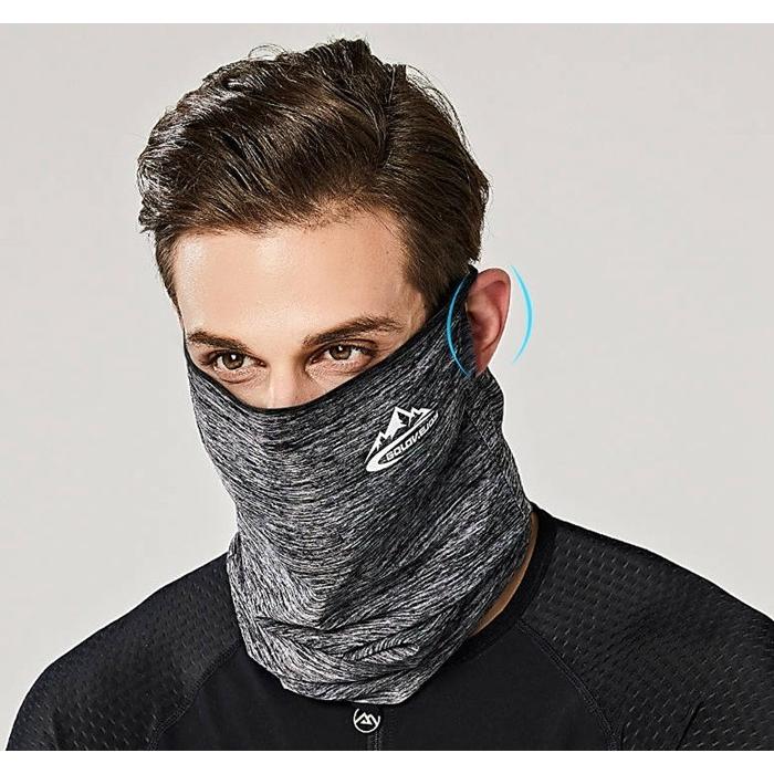 冷感 マスク セール フェイスカバー ネックガード  耳かけるタイプ 洗える 夏 UVカット 自転車 ゴルフウエア 水洗い可能 代引不可 |  | 20
