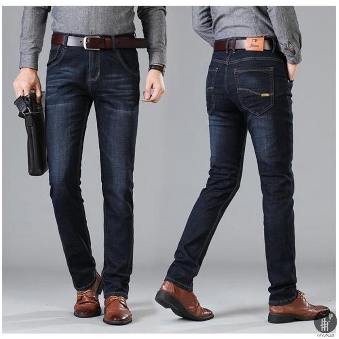 ジーンズ 裏起毛 メンズ デニムパンツ ロングパンツ 秋冬 防寒 暖かい デニム ボトムス ストレッチ パンツ ストレート ビジネス 大人 メンズファッション |  | 18