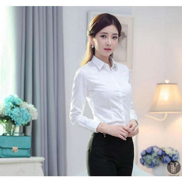 シャツ ブラウス レディース トップス ノーマル  ビジネス オフィス フォーマル ホワイト スーツインナー 就活 新生活 |  | 06