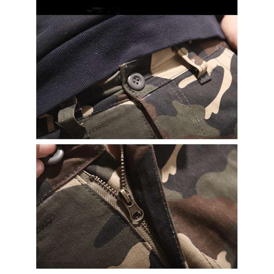 カーゴパンツ 迷彩パンツ メンズ 作業ズボン ポイント１０倍！ ミリタリー作業着 ワークパンツ 迷彩柄 スキニーパンツ ストレート パンツ |  | 23