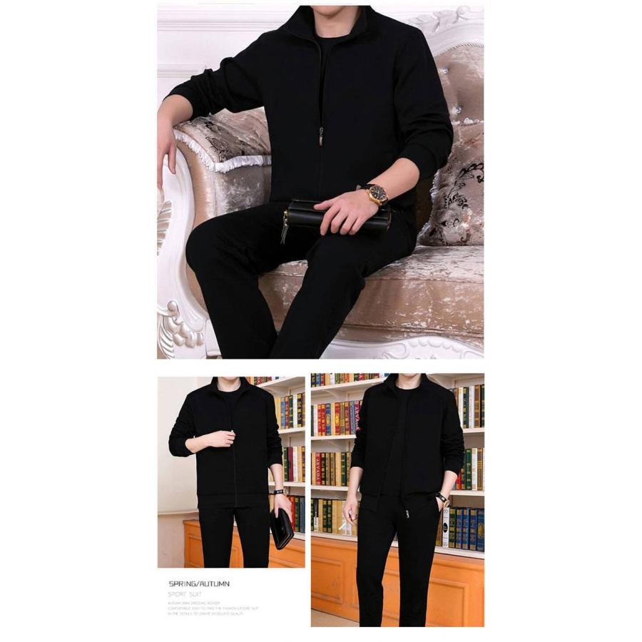 上下セット メンズ セットアップ ジャージ  ルームウェア パーカー パンツ スポーツ スポーツウェア カジュアル  秋物 おしゃれ |  | 11